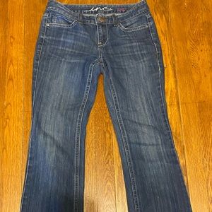 Regular fit bootleg jeans